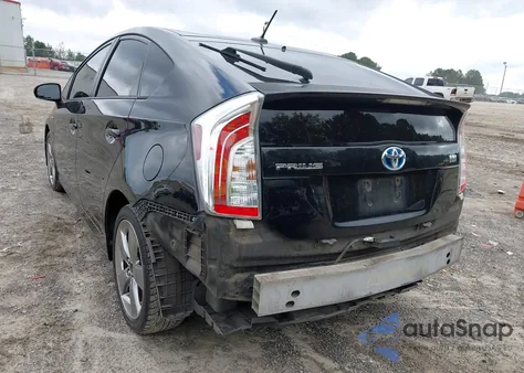 2013 Toyota Prius Three Se from USA, damaged, VIN JTDKN3DU6D5612639